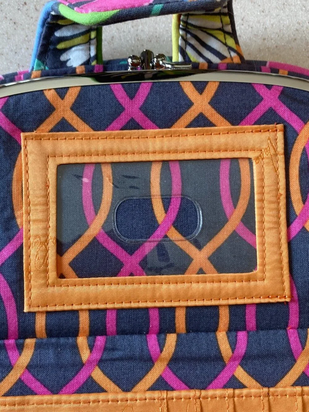 NWOT Vera Bradley Kiss N Snap Wallet Jazzy Blooms